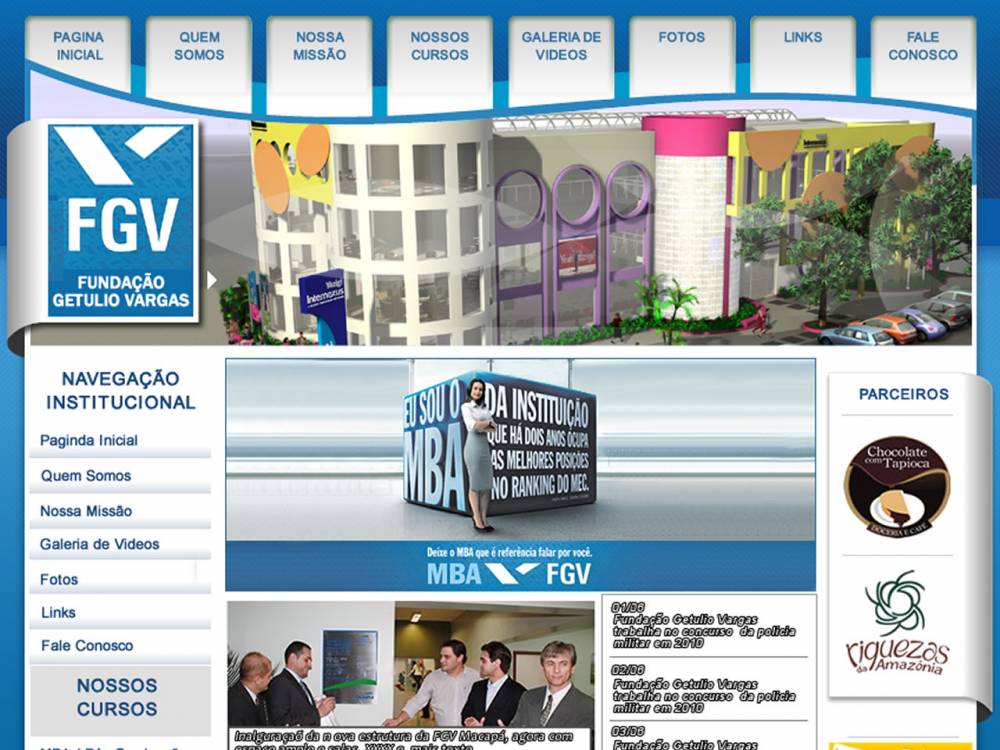 Fundação Getúlio Vargas instituição privada de ensino superior brasileira