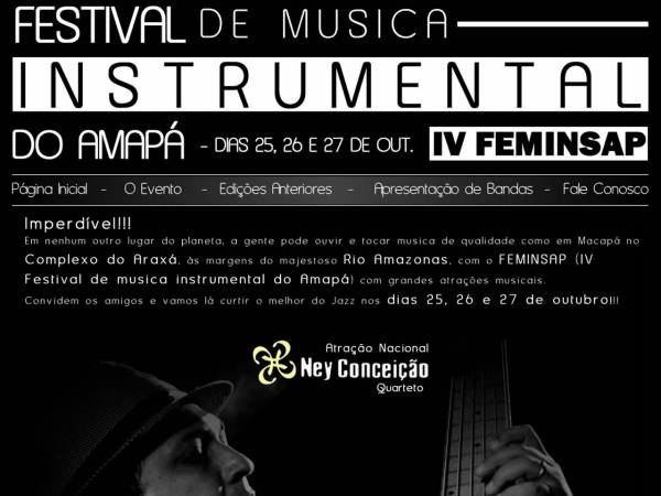 Evento anual de música instrumental do estado do Amapá Feminsap