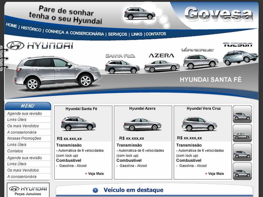 Caoa Govesa concessionária oficial autorizada da marca Hyundai no Brasil