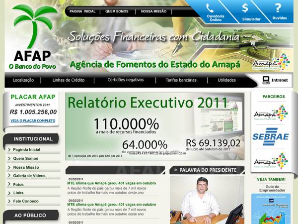 Agência de fomento do estado do Amapá S/A o banco da menor renda