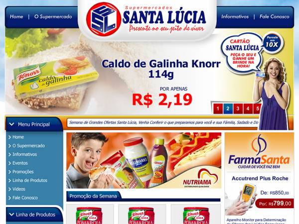 Maior rede de supermercados do estado do Amapá no ramo alimentício