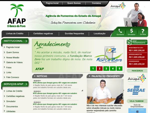 Agência de fomento do estado do Amapá S/A o banco da menor renda
